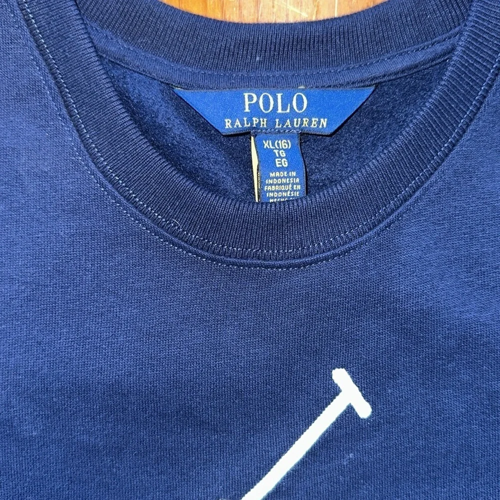 POLO RALPH LAUREN Kids Vestito Per Bambini In Navy Blue size dress XL